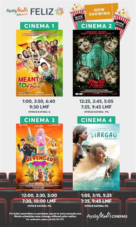ayala mall feliz movie|Here is the MMFF movie schedule we .